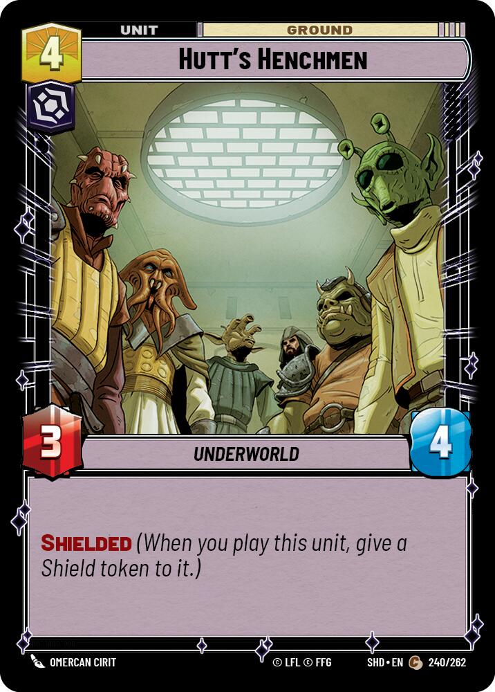 Hutt's Henchmen (240/262) [Shadows of the Galaxy] - The Mythic Store | 24h Order Processing