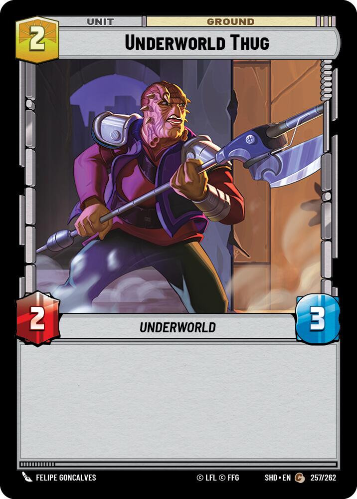Underworld Thug (257/262) (257/262) [Shadows of the Galaxy] - The Mythic Store | 24h Order Processing