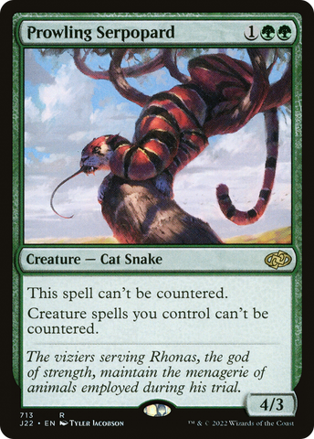 Prowling Serpopard [Jumpstart 2022] - The Mythic Store | 24h Order Processing