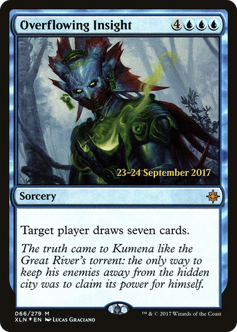 Overflowing Insight [Ixalan Prerelease Promos] - The Mythic Store | 24h Order Processing