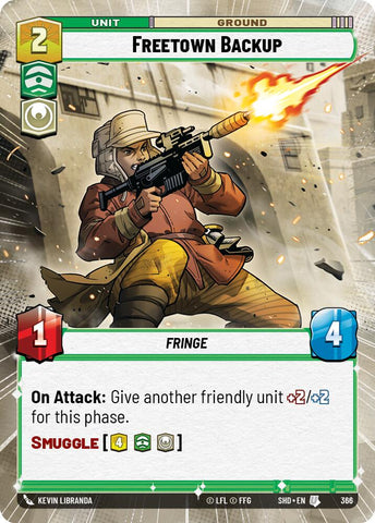 Freetown Backup (366) (Hyperspace) (366) [Shadows of the Galaxy] - The Mythic Store | 24h Order Processing