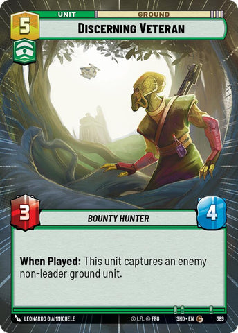 Discerning Veteran (389) (Hyperspace) (389) [Shadows of the Galaxy] - The Mythic Store | 24h Order Processing