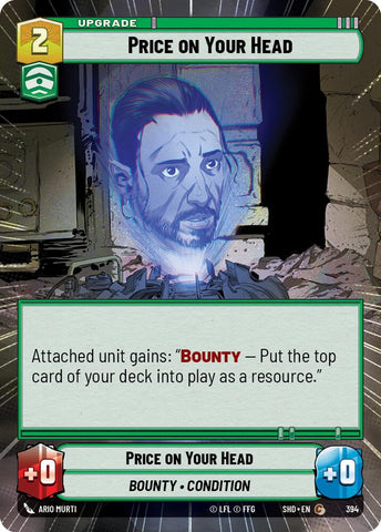 Price on Your Head (394) (Hyperspace) (394) [Shadows of the Galaxy] - The Mythic Store | 24h Order Processing