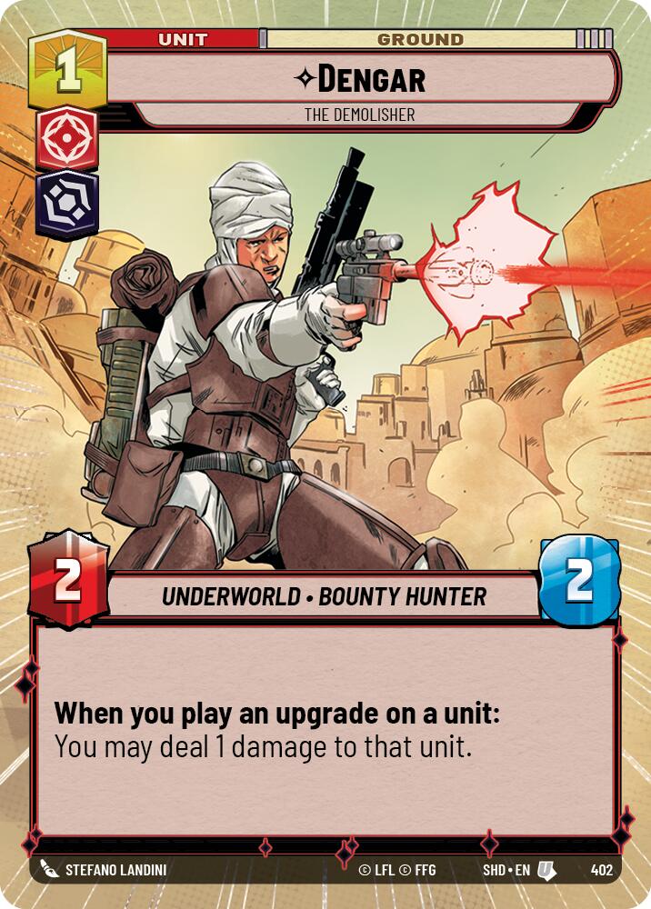 Dengar - The Demolisher (Hyperspace) (402) [Shadows of the Galaxy] - The Mythic Store | 24h Order Processing