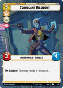 Coruscant Dissident (467) (Hyperspace) (467) [Shadows of the Galaxy] - The Mythic Store | 24h Order Processing