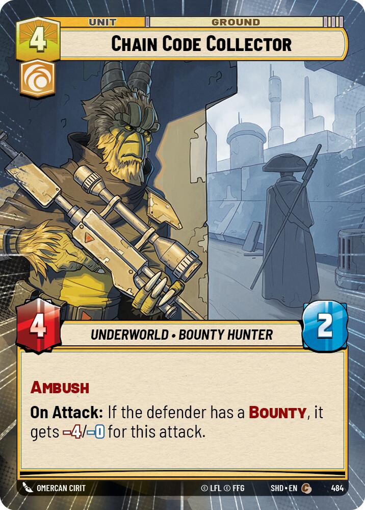 Chain Code Collector (484) (Hyperspace) (484) [Shadows of the Galaxy] - The Mythic Store | 24h Order Processing