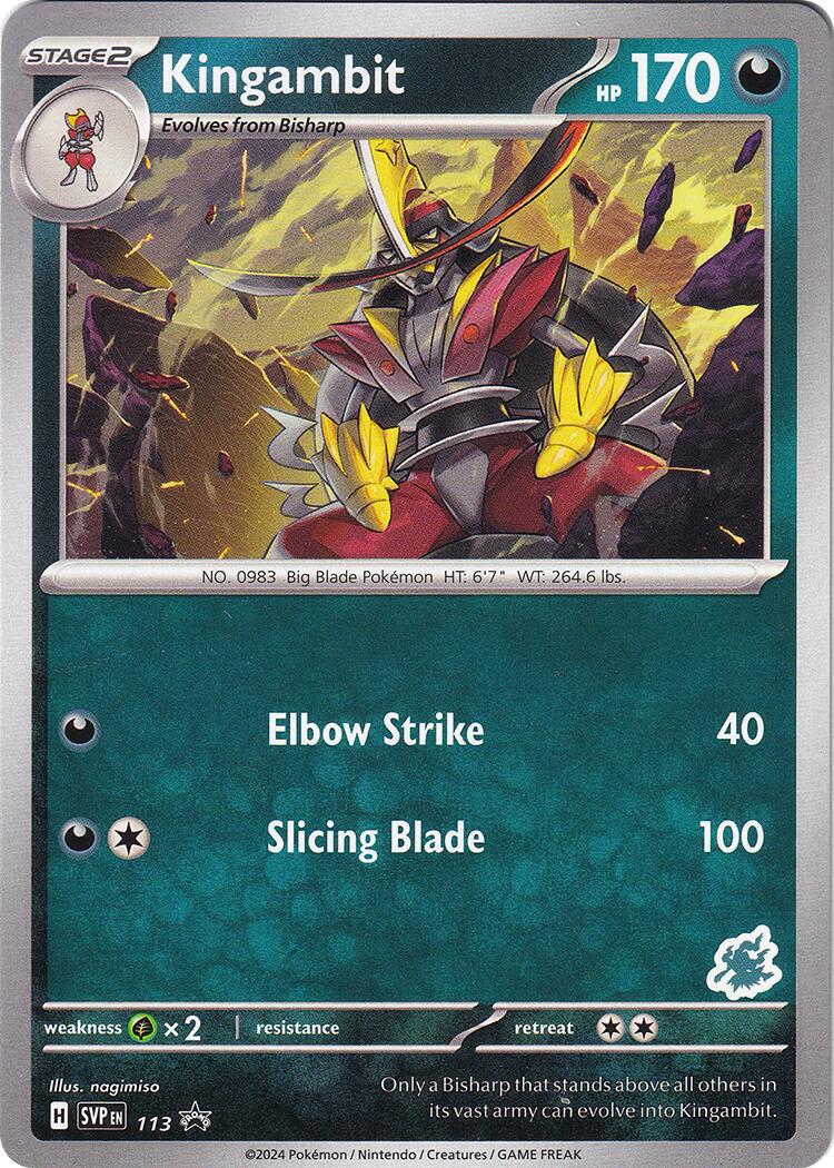 Kingambit (113) (Darkrai Deck) [Battle Academy 2024] - The Mythic Store | 24h Order Processing