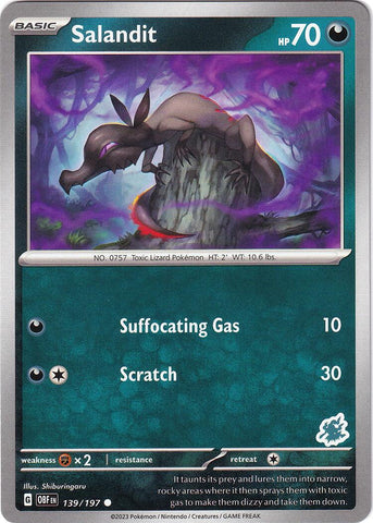Salandit (139/197) (Darkrai Deck) [Battle Academy 2024] - The Mythic Store | 24h Order Processing