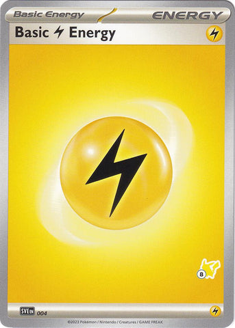 Basic Lightning Energy (004) (Pikachu Stamp #8) [Battle Academy 2024] - The Mythic Store | 24h Order Processing