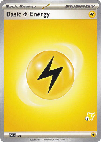 Basic Lightning Energy (004) (Pikachu Stamp #9) [Battle Academy 2024] - The Mythic Store | 24h Order Processing