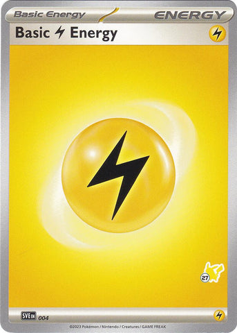 Basic Lightning Energy (004) (Pikachu Stamp #27) [Battle Academy 2024] - The Mythic Store | 24h Order Processing