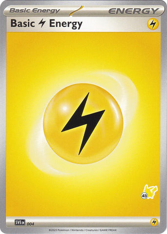 Basic Lightning Energy (004) (Pikachu Stamp #43) [Battle Academy 2024] - The Mythic Store | 24h Order Processing