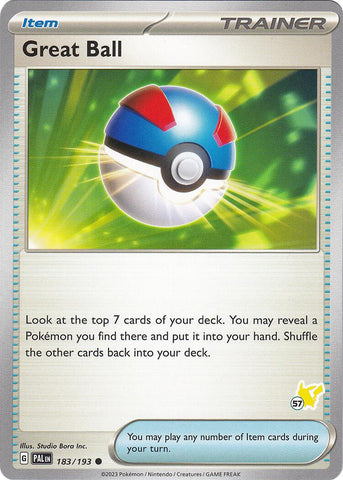 Great Ball (183/193) (Pikachu Stamp #57) [Battle Academy 2024] - The Mythic Store | 24h Order Processing