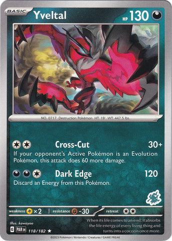 Yveltal (118/182) (Darkrai Deck) [Battle Academy 2024] - The Mythic Store | 24h Order Processing