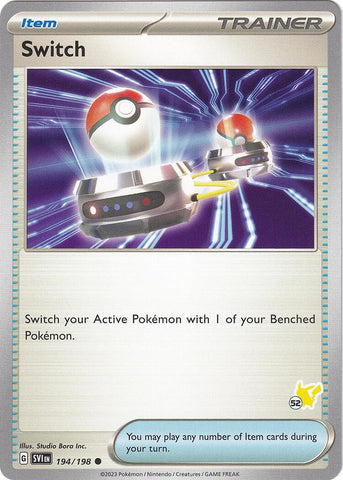 Switch (194/198) (Pikachu Stamp #52) [Battle Academy 2024] - The Mythic Store | 24h Order Processing