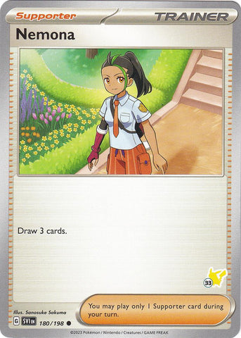 Nemona (180/198) (Pikachu Stamp #33) [Battle Academy 2024] - The Mythic Store | 24h Order Processing