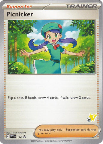 Picnicker (114) (Pikachu Stamp #26) [Battle Academy 2024] - The Mythic Store | 24h Order Processing