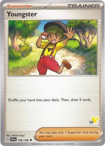 Youngster (198/198) (Pikachu Stamp #59) [Battle Academy 2024] - The Mythic Store | 24h Order Processing