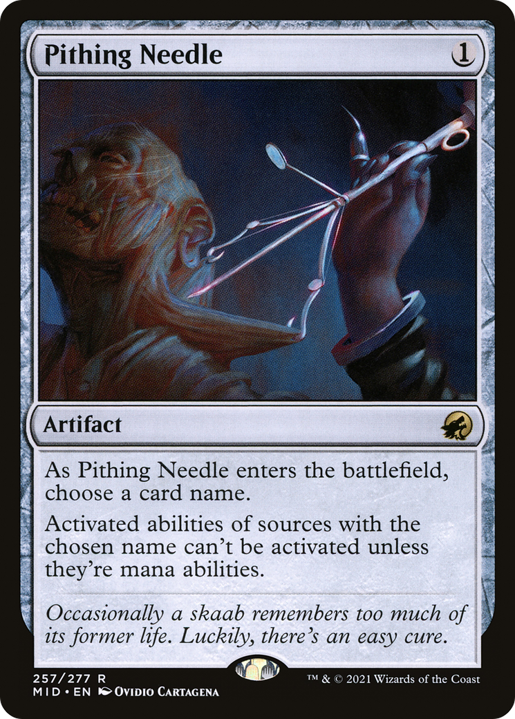 Pithing Needle [Innistrad: Midnight Hunt] - The Mythic Store | 24h Order Processing