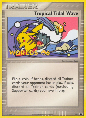 Tropical Tidal Wave (036) [Nintendo: Black Star Promos] - The Mythic Store | 24h Order Processing