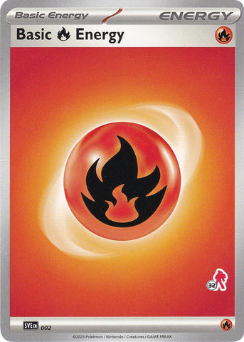 Basic Fire Energy (002) (Armarouge Stamp #32) [Battle Academy 2024] - The Mythic Store | 24h Order Processing