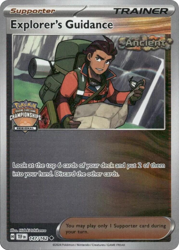 Explorer's Guidance (147/162) (2023 Regional Championships) [League & Championship Cards] - The Mythic Store | 24h Order Processing
