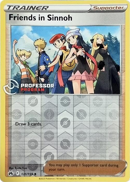 Friends in Sinnoh (131/159) (2023) [Professor Program Promos] - The Mythic Store | 24h Order Processing