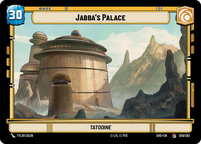 Jabba's Palace // Shield (026 // T02) [Shadows of the Galaxy] - The Mythic Store | 24h Order Processing