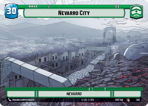 Nevarro City // Experience (300 // T03) (Hyperspace) (300 // T03) [Shadows of the Galaxy] - The Mythic Store | 24h Order Processing