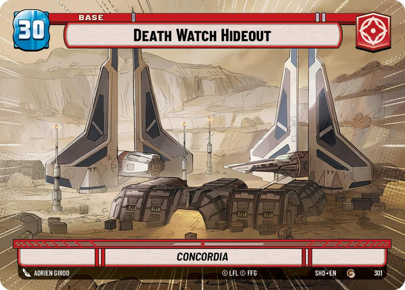 Death Watch Hideout // Shield (Hyperspace) (301 // T04) [Shadows of the Galaxy] - The Mythic Store | 24h Order Processing