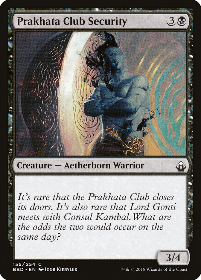 Prakhata Club Security [Battlebond] - The Mythic Store | 24h Order Processing