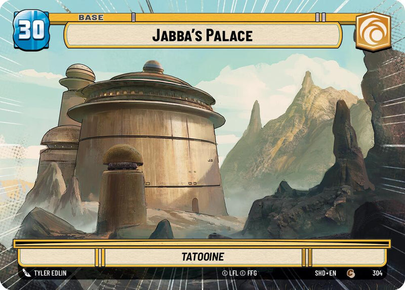 Jabba's Palace // Shield (Hyperspace) (304 // T04) [Shadows of the Galaxy] - The Mythic Store | 24h Order Processing