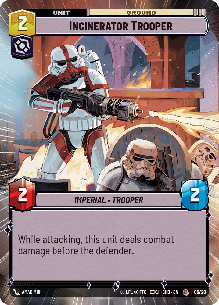 Incinerator Trooper (Hyperspace) (06/20) [Shadows of the Galaxy: Weekly Play] - The Mythic Store | 24h Order Processing