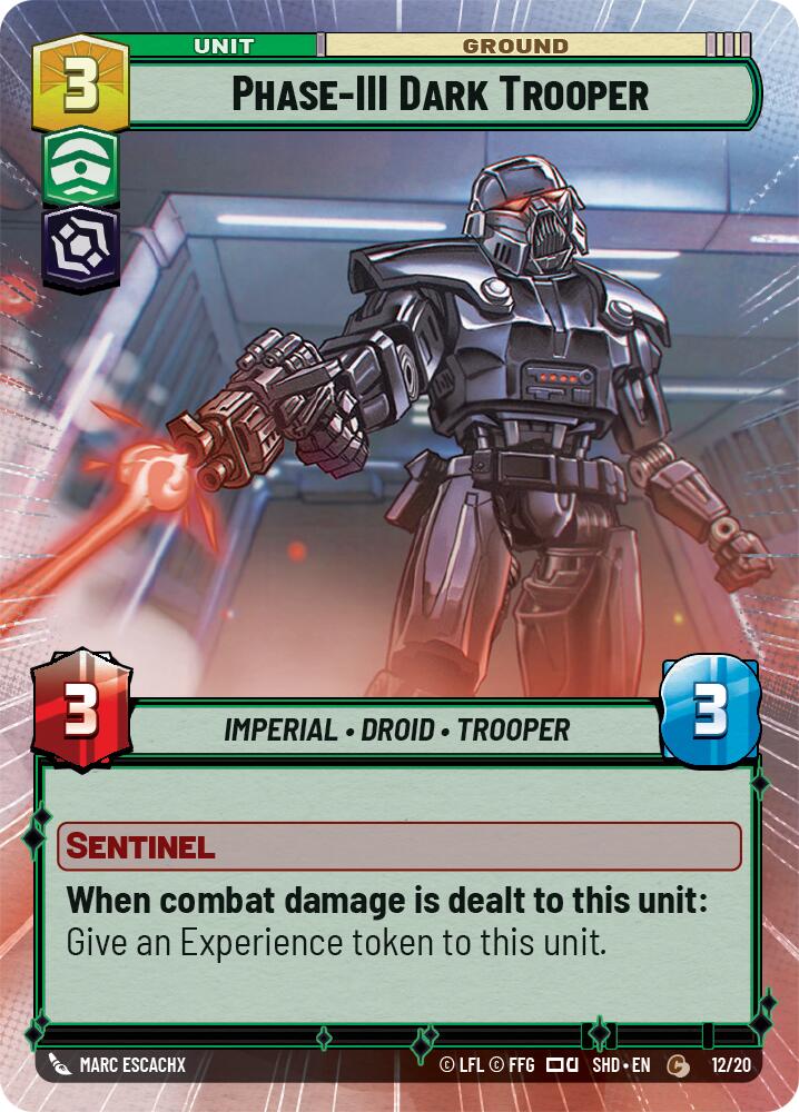 Phase-III Dark Trooper (Hyperspace) (12/20) [Shadows of the Galaxy: Weekly Play] - The Mythic Store | 24h Order Processing