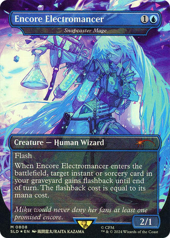 Encore Electromancer - Snapcaster Mage (Rainbow Foil) [Secret Lair Drop Series] - The Mythic Store | 24h Order Processing