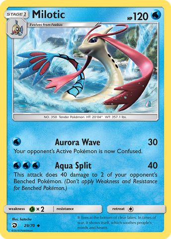 Milotic (29/70) [Sun & Moon: Dragon Majesty] - The Mythic Store | 24h Order Processing