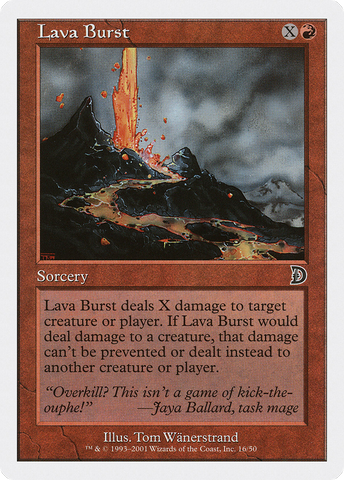 Lava Burst [Deckmasters] - The Mythic Store | 24h Order Processing