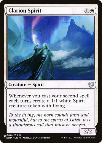 Clarion Spirit [The List] - The Mythic Store | 24h Order Processing
