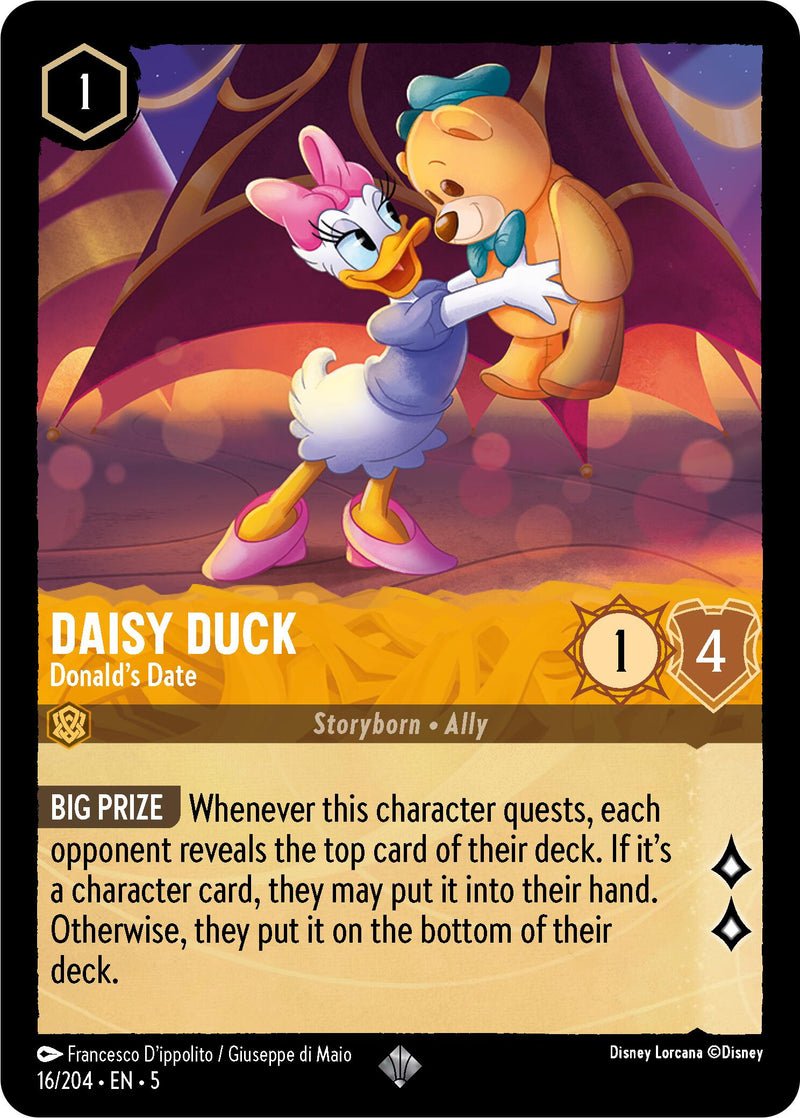 Daisy Duck - Donald's Date (16/204) [Shimmering Skies] - The Mythic Store | 24h Order Processing