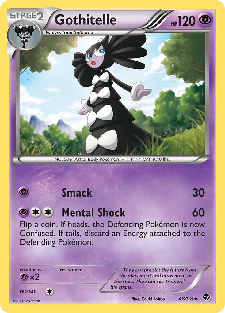 Gothitelle (48/98) [Black & White: Emerging Powers] - The Mythic Store | 24h Order Processing