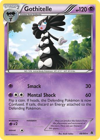 Gothitelle (48/98) [Black & White: Emerging Powers] - The Mythic Store | 24h Order Processing