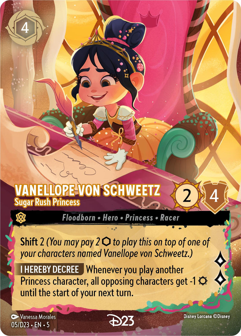 Vanellope von Schweetz - Sugar Rush Princess (5) [D23 Promos] - The Mythic Store | 24h Order Processing