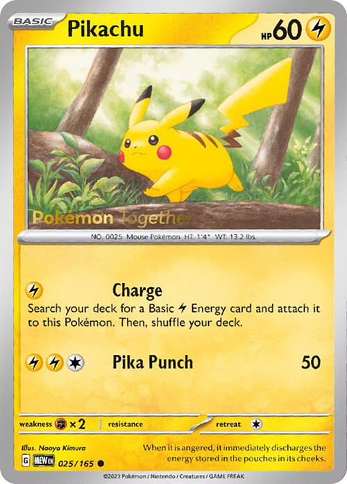 Pikachu (025/165) (PokePost Promo) [Scarlet & Violet 151] - The Mythic Store | 24h Order Processing