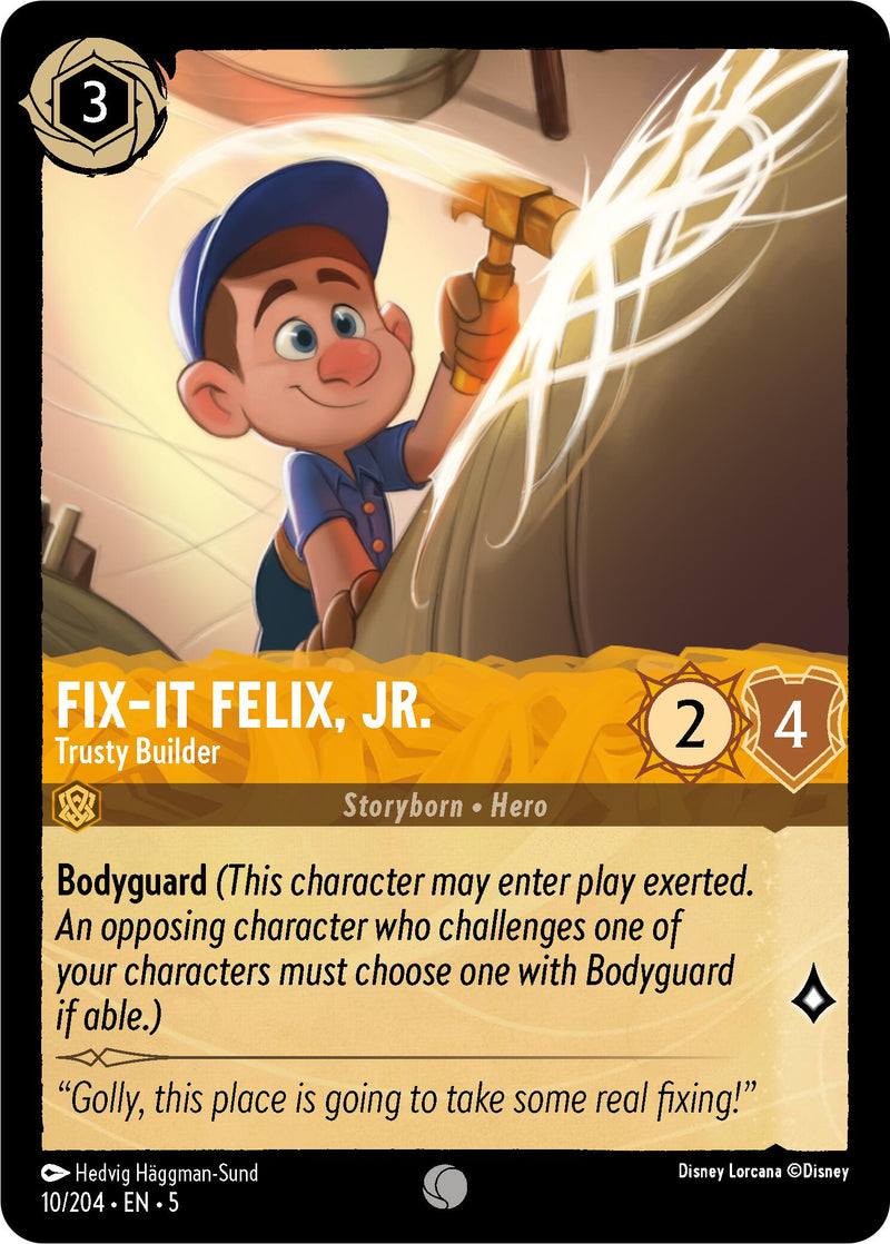 Fix-It Felix, Jr. - Trusty Builder (10/204) [Shimmering Skies] - The Mythic Store | 24h Order Processing