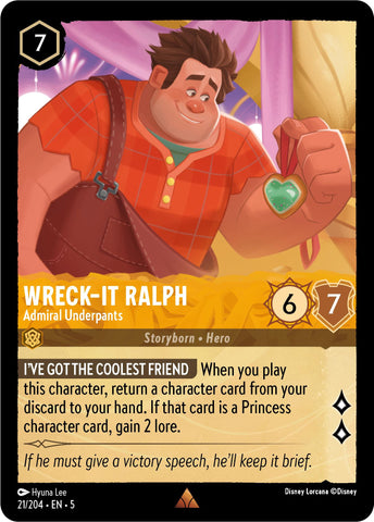 Wreck-It Ralph - Admiral Underpants (21/204) [Shimmering Skies] - The Mythic Store | 24h Order Processing