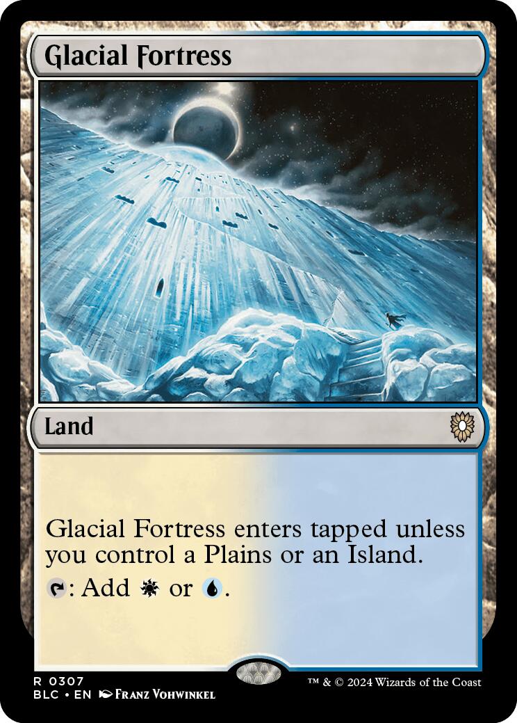 Glacial Fortress [Bloomburrow Commander] - The Mythic Store | 24h Order Processing