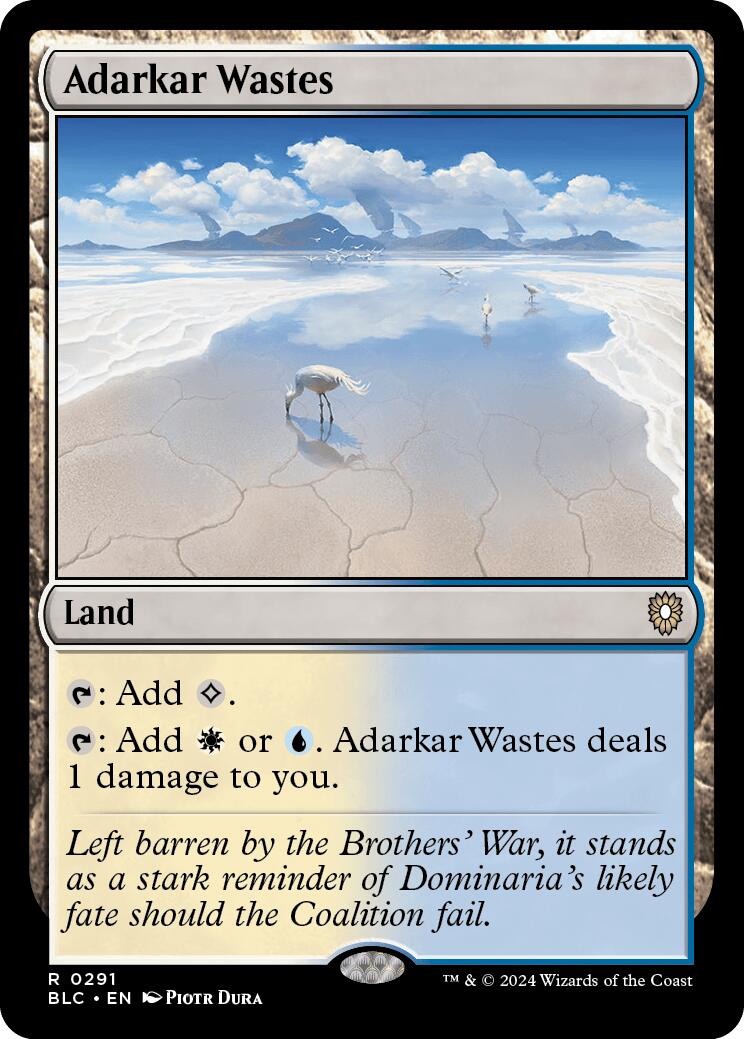 Adarkar Wastes [Bloomburrow Commander] - The Mythic Store | 24h Order Processing