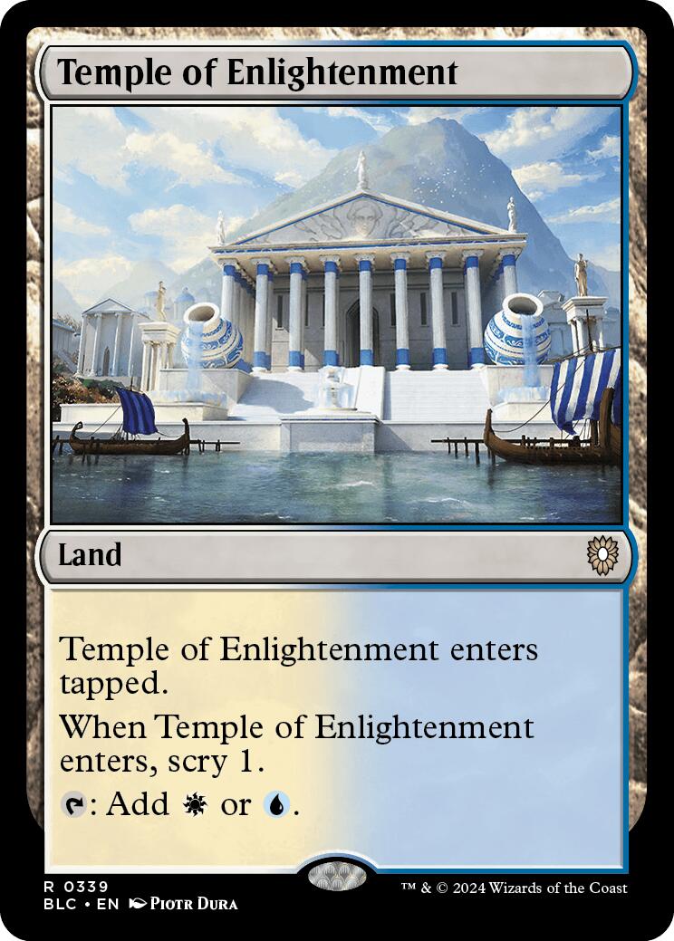 Temple of Enlightenment [Bloomburrow Commander] - The Mythic Store | 24h Order Processing