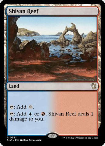 Shivan Reef [Bloomburrow Commander] - The Mythic Store | 24h Order Processing