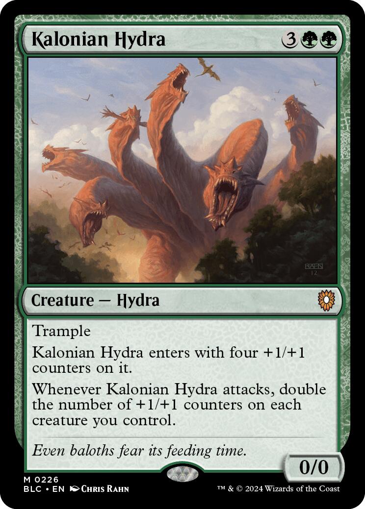 Kalonian Hydra [Bloomburrow Commander] - The Mythic Store | 24h Order Processing